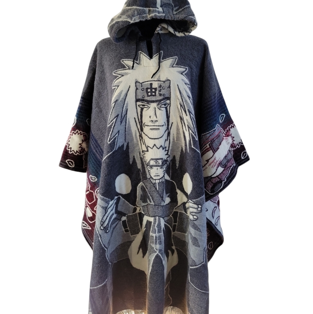 Naruto Hooded Poncho/ Naruto poncho/ akatsuki cloud/ fly Naruto ponchoHandmade